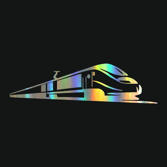DIY Car Sticker High-Speed Train Stickers Decals Car Styling Decoration Door Body Window Vinyl Sticker Car Accessories