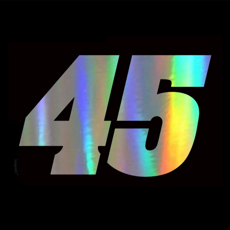 1pcs Number 8 28 22 10 45 13 Motorcycle Sticker  Car Stickers Moto Funny JDM Vinyl Auto Decal