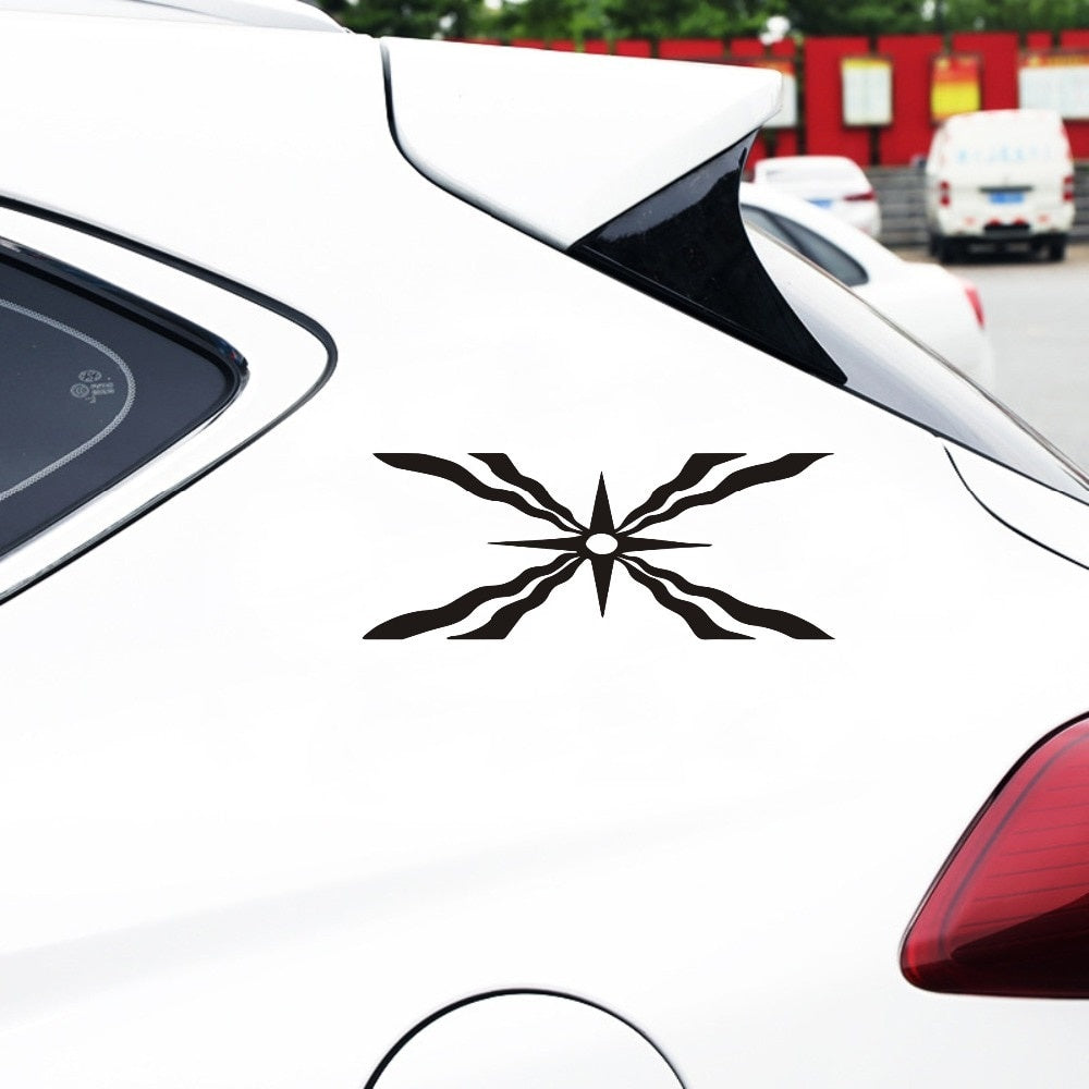Car Styling Ancient Assyrian Symbol Flag Car Bumper Stickers and Decals Car Styling Decoration Door Body Window Vinyl Stickers