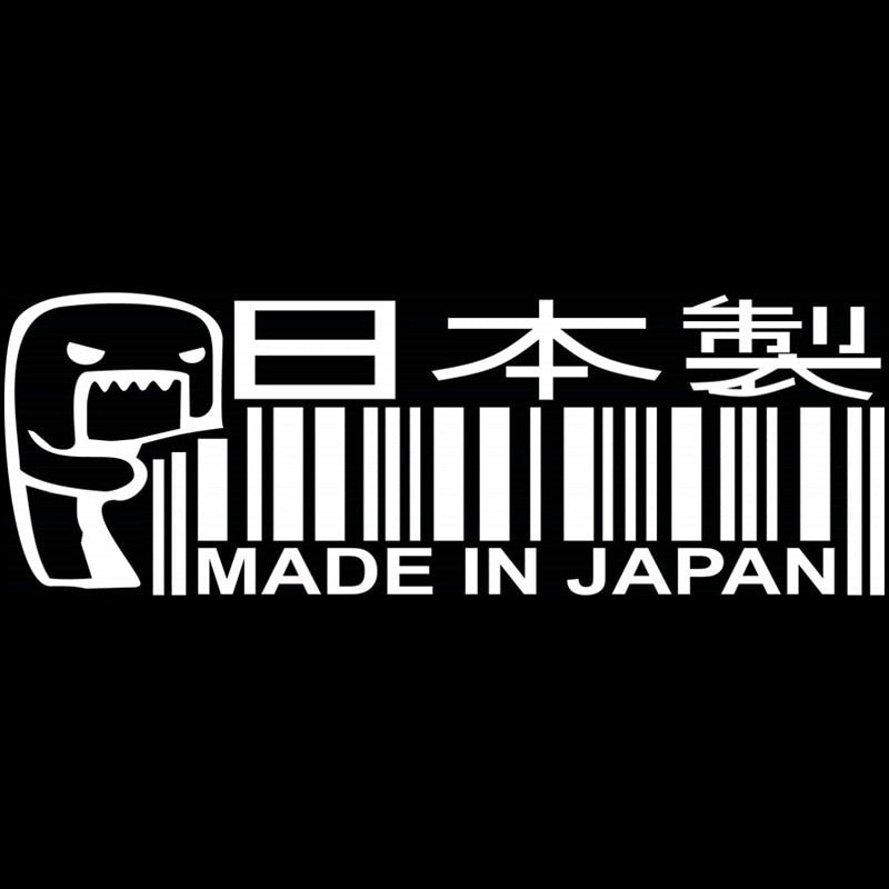 Car Sticker Vinyl 15*5.2CM MADE IN JAPAN Funny Sticker Decal  Laser Motorcycle Car Styling JDM 3D Stickers
