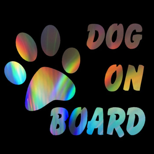 Warning Signs Baby Pet Dog on Board Car ctyling Stylish Car Stickers  Sticker