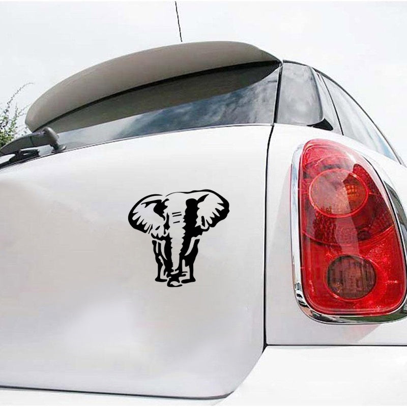So Strong Elephant Car Head Styling Sticker Car Styling Motorcycle Sticker Vinyl Decal Waterproof
