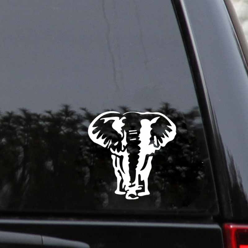So Strong Elephant Car Head Styling Sticker Car Styling Motorcycle Sticker Vinyl Decal Waterproof