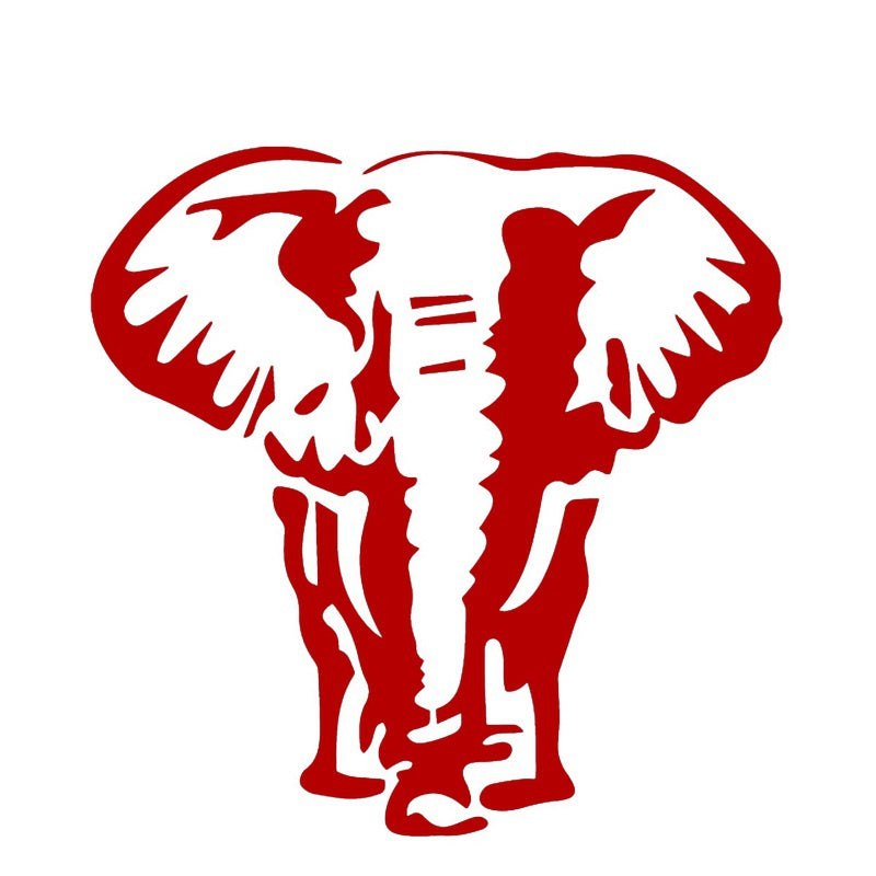So Strong Elephant Car Head Styling Sticker Car Styling Motorcycle Sticker Vinyl Decal Waterproof