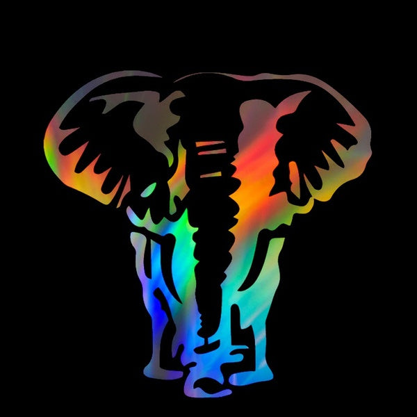 So Strong Elephant Car Head Styling Sticker Car Styling Motorcycle Sticker Vinyl Decal Waterproof