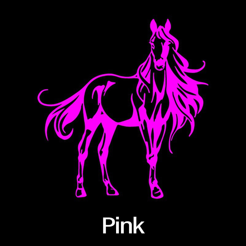 Vinyl Car Styling Horse Stylish Bumper Decal Personalized Art Car Stickers