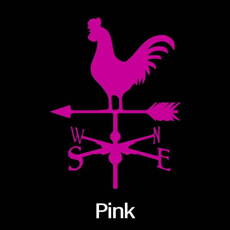 Modern Agriculture Rooster Weathervane Car Stickers Funny Laser Sticker Trucks Windows Motorbike Bumper Computer Vinyl Decal
