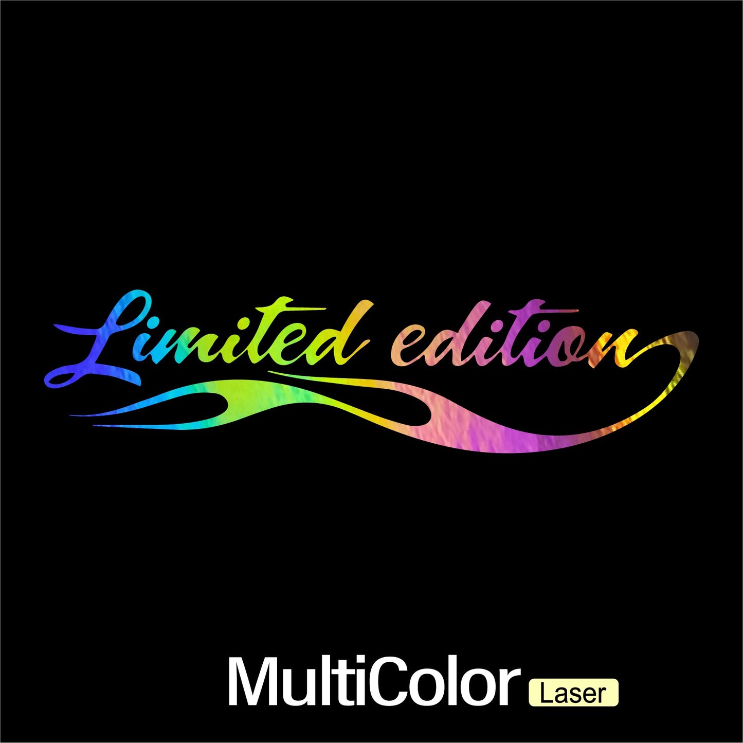 Fashion Badge Funny Laser Sticker Trucks Windows Motorbike Bumper Computer Vinyl Decal