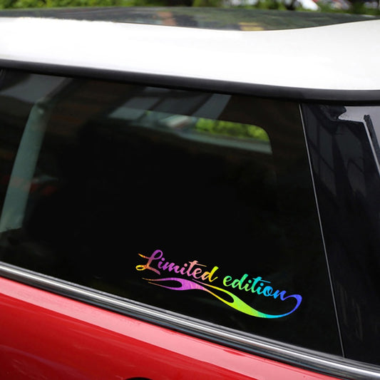 Fashion Badge Funny Laser Sticker Trucks Windows Motorbike Bumper Computer Vinyl Decal
