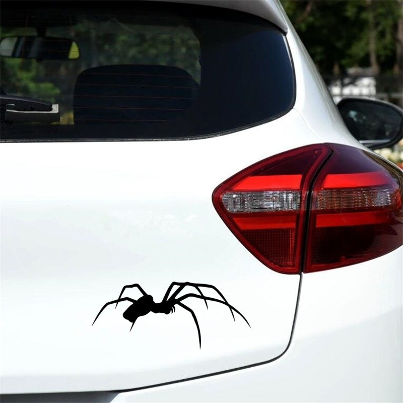 17.8cm*7.6cm Funny Spider Crawling Car Decor Car Sticker Car Styling Waterproof Vinyl Decal
