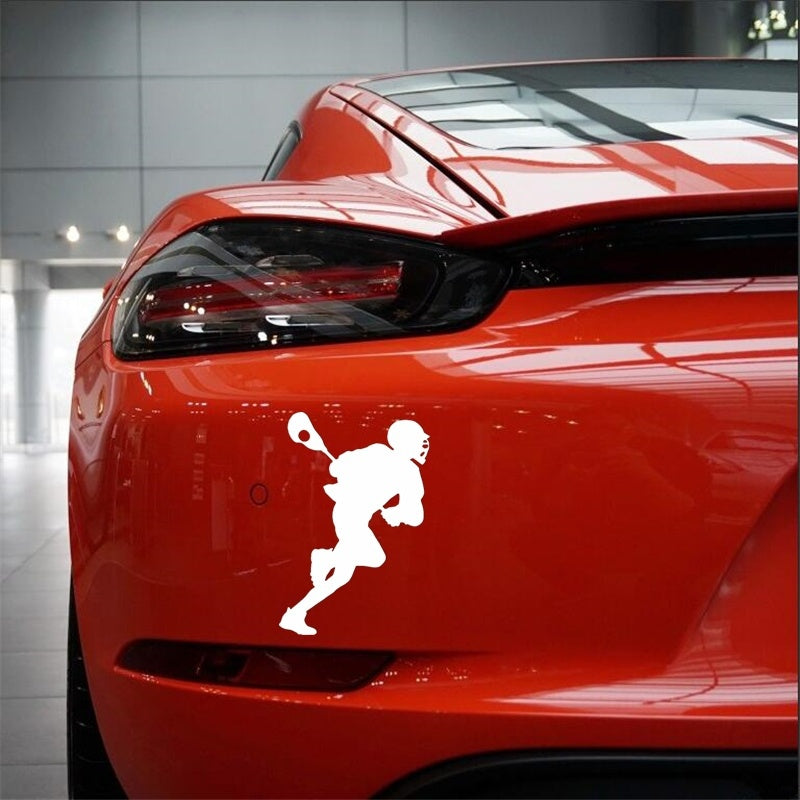 Hobbies Lacrosse Personality Wall Vinyl Decal Car Decor Car Sticker Accessories