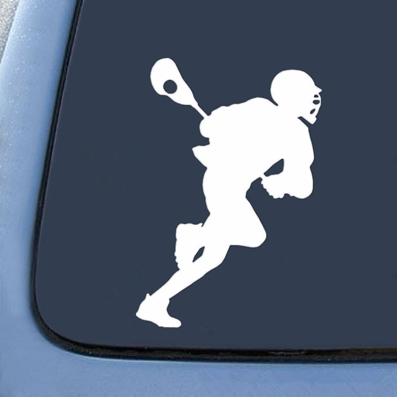 Hobbies Lacrosse Personality Wall Vinyl Decal Car Decor Car Sticker Accessories