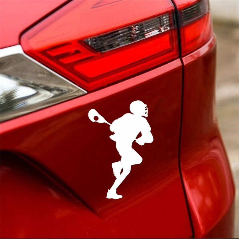 Hobbies Lacrosse Personality Wall Vinyl Decal Car Decor Car Sticker Accessories