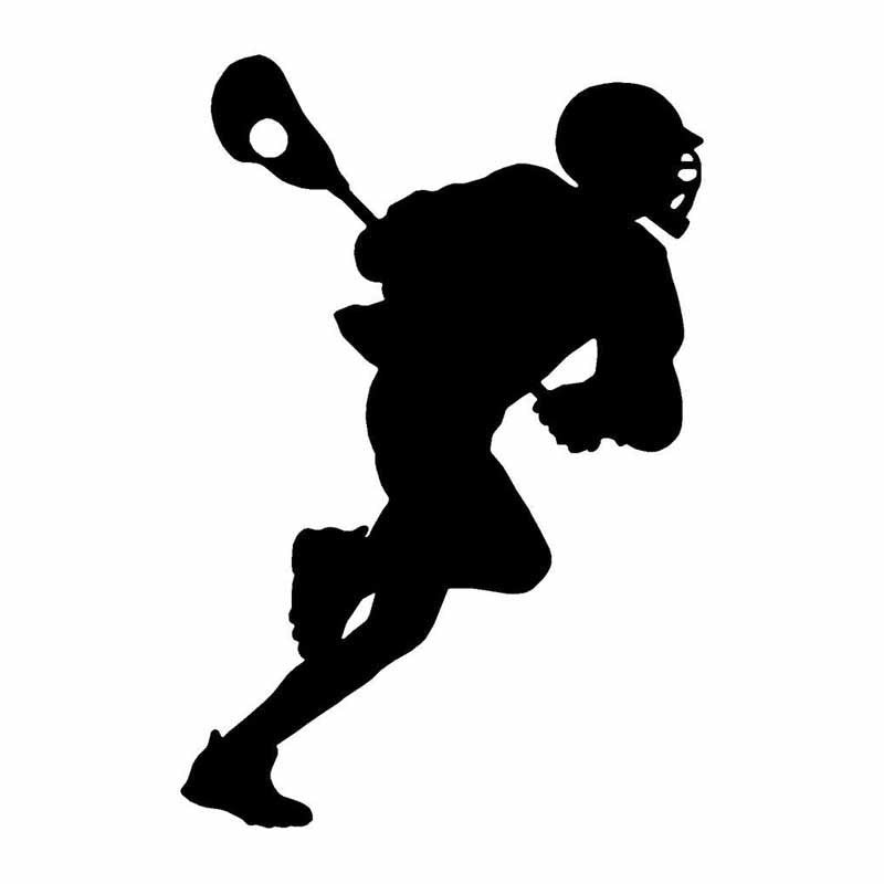 Hobbies Lacrosse Personality Wall Vinyl Decal Car Decor Car Sticker Accessories