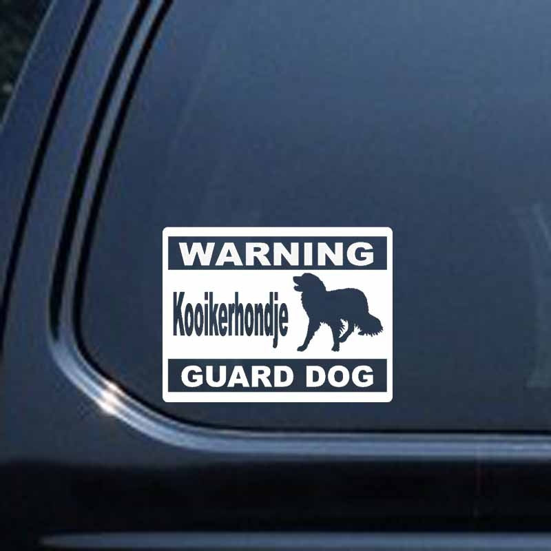 15CM*11.4CM Kooikerhondje Guard Dog Vinyl Material Car Styling Car Decal 6 Colors