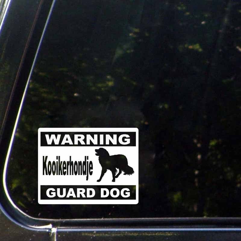 15CM*11.4CM Kooikerhondje Guard Dog Vinyl Material Car Styling Car Decal 6 Colors