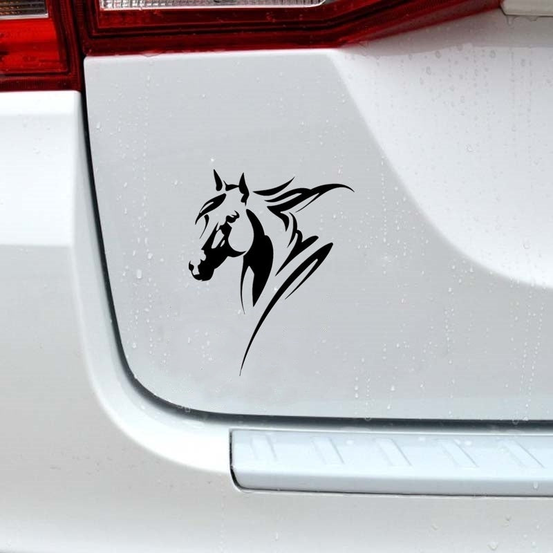13.5cm*16.9cm Horse Animal Decals Styling Vinyl Car Sticker (6 Colors)