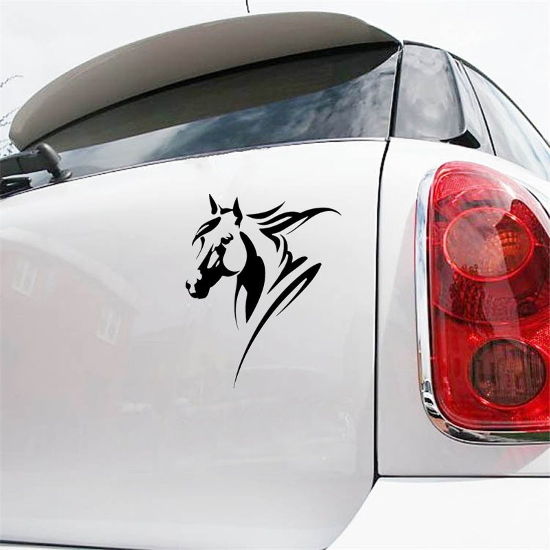 13.5cm*16.9cm Horse Animal Decals Styling Vinyl Car Sticker (6 Colors)