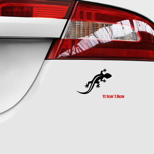 11.1cm*7.8cm Funny Lovely Lizard Salamanders Decor Car Modelling Stickers Silhouette High Quality Accessories 6 Colors