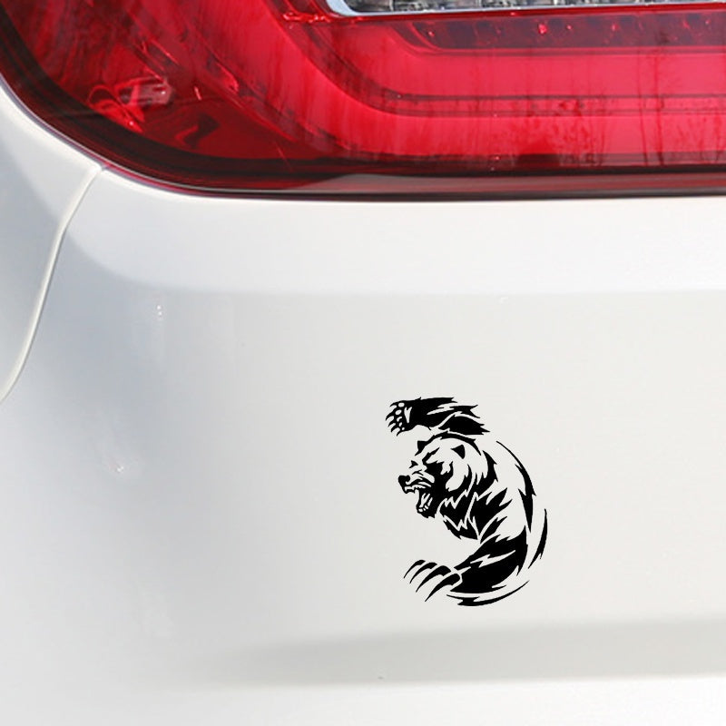 11.9cm*14.8cm Bear Animal Car Stickers Vinyl Decoration Bumper Window Rear Windshield Decal
