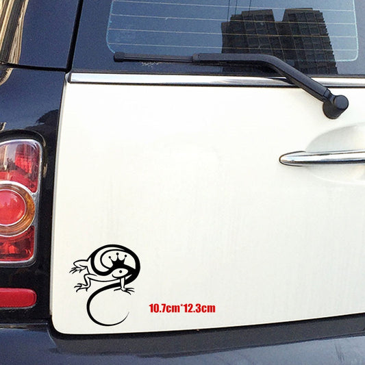 10.7cm*12.3cm Cute Lizard Chameleon Vinyl Decor Car Stickers Accessories Personalized Silhouette 6 Colors