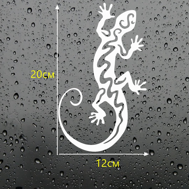 20cm*12cm Lizard Funny Car Sticker Vinyl Decal Car Styling Fashion Animal Decoration 6 Colors