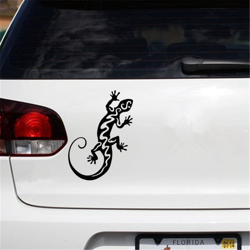 20cm*12cm Lizard Funny Car Sticker Vinyl Decal Car Styling Fashion Animal Decoration 6 Colors