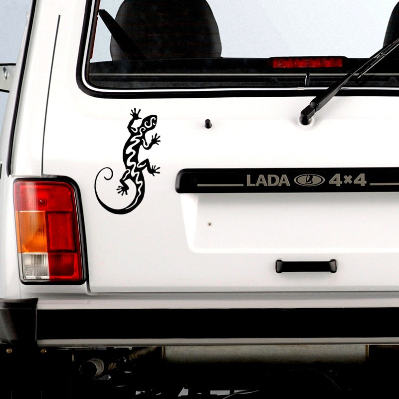 20cm*12cm Lizard Funny Car Sticker Vinyl Decal Car Styling Fashion Animal Decoration 6 Colors