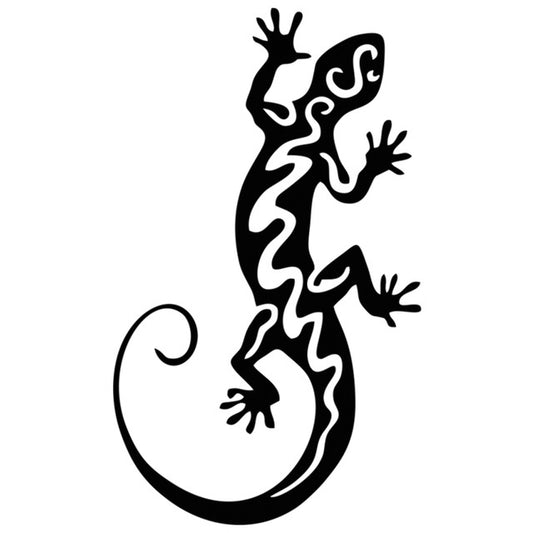 20cm*12cm Lizard Funny Car Sticker Vinyl Decal Car Styling Fashion Animal Decoration 6 Colors