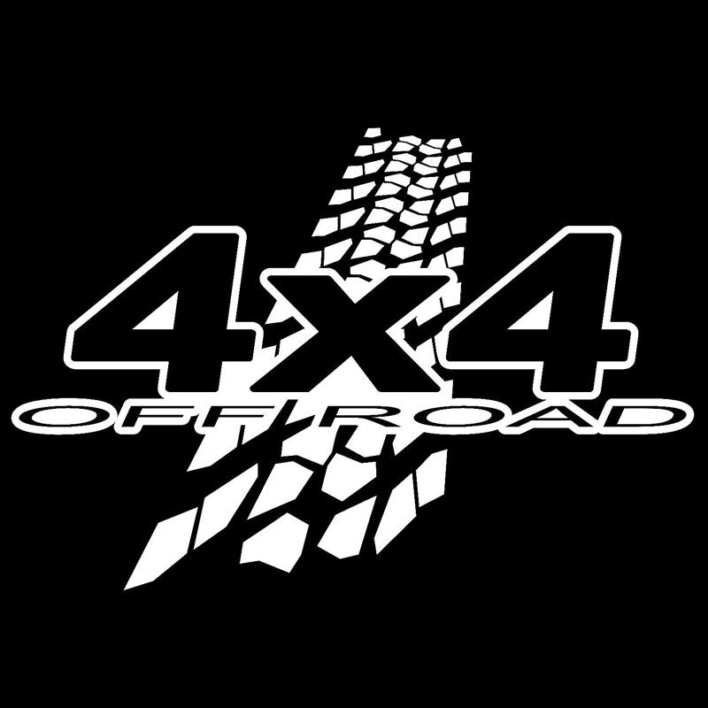 20cm*13.6cm NEW 4X4 OFF-ROAD Mud Funny Vinyl Decals Car Sticker Car-styling Decoration