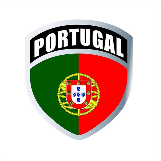 Portugal Flag Car Window Notebook Door Fridge Bumper Graffiti Vinyl Sticker