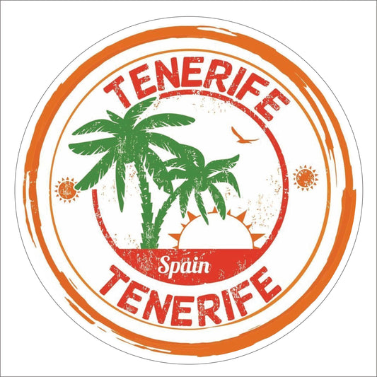 Spain Tenerife Vinyl Car Bumper Sticker Wall Window Truck Windshield Decal
