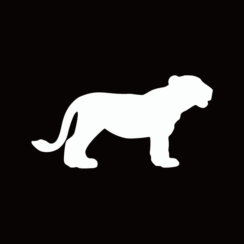 14cm*7.2cm Safari Lioness Car Sticker Creative Cartoon Lion Silhouette Home Decor Decal Laptop Auto Window Bumper Vinyl Decal Tablet XMAS Gifts