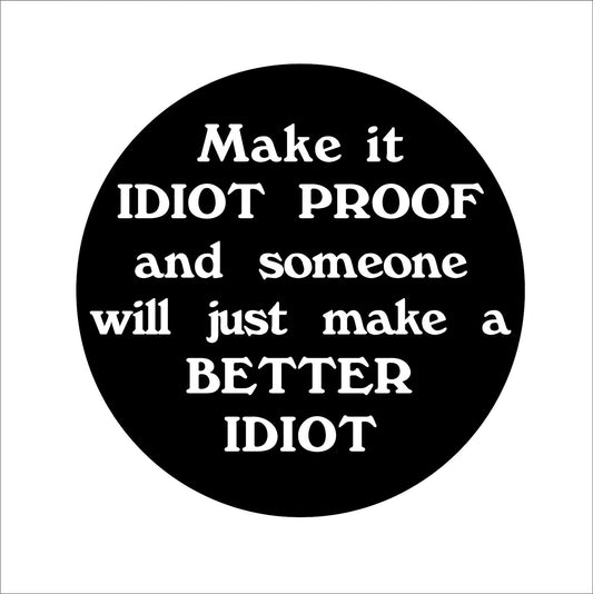Funny Hardhat decals 2 Inch Round Decals Funny Decals Waterproof