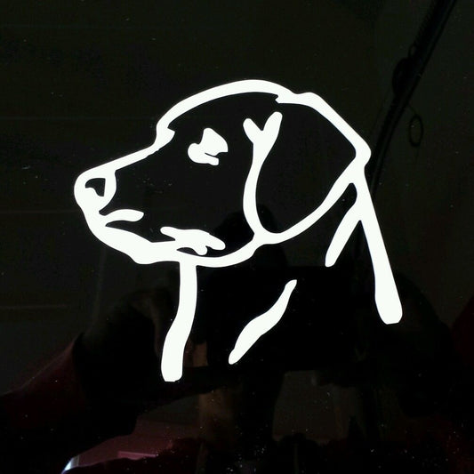 Lab Labrador Vinyl Car Window Decals Sticker I Love My Lab Dog Decal