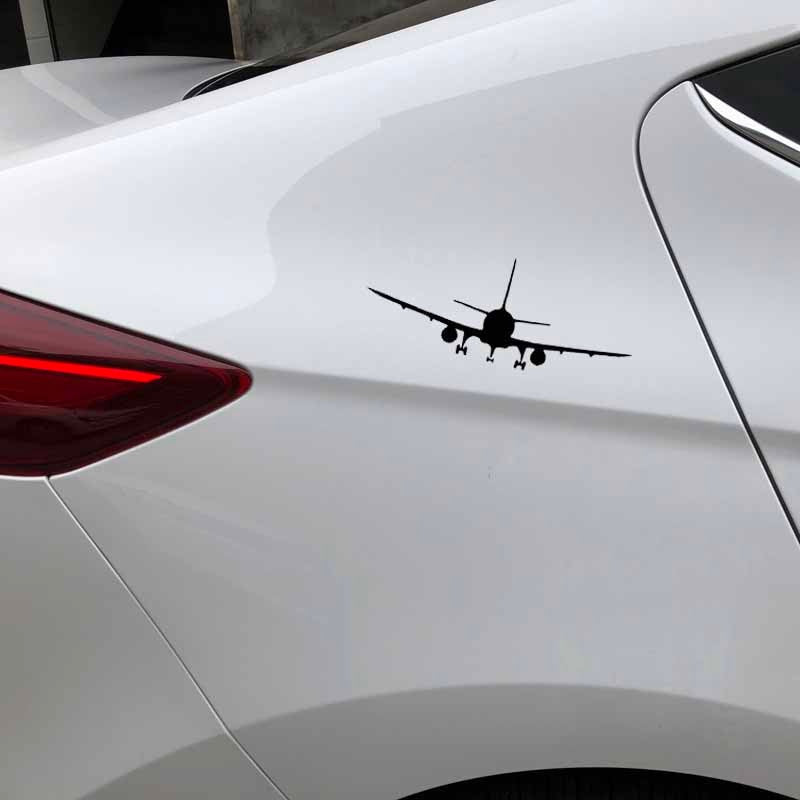 2PCS Cool Aircraft Airplane Vinyl Decal Wonderful Car Sticker