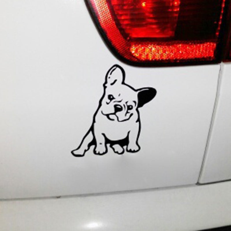 FRENCH BULLDOG Dog Vinyl Decal Window Decoration Lovely Animal Car Sticker