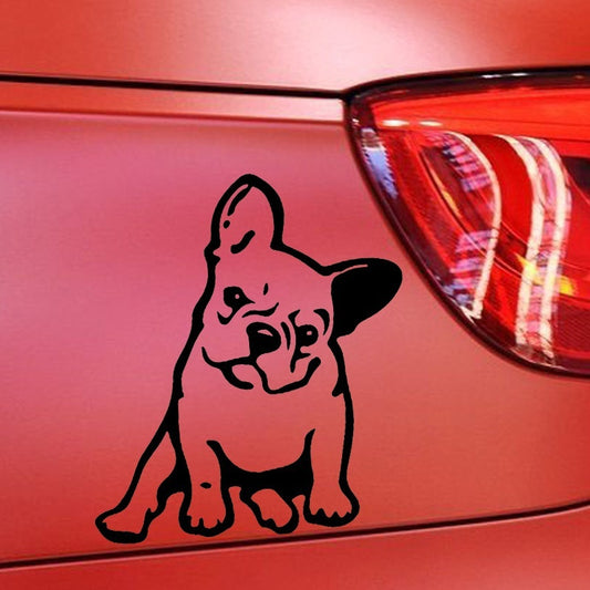 FRENCH BULLDOG Dog Vinyl Decal Window Decoration Lovely Animal Car Sticker