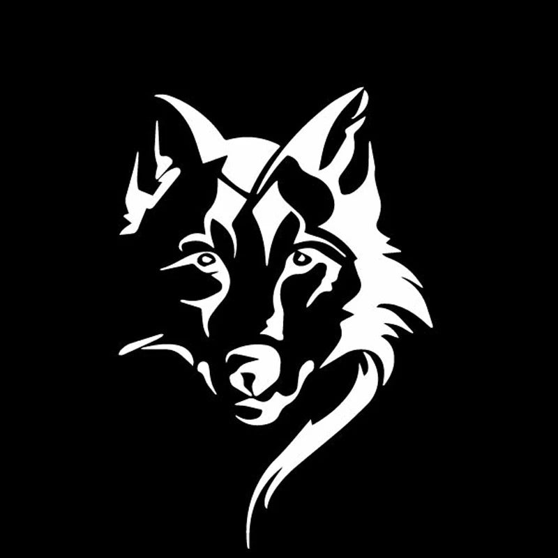 11.4cm*16.6cm Dog Decoration Car Sticker Accessories Vinyl Car Decal Waterproof Car Styling