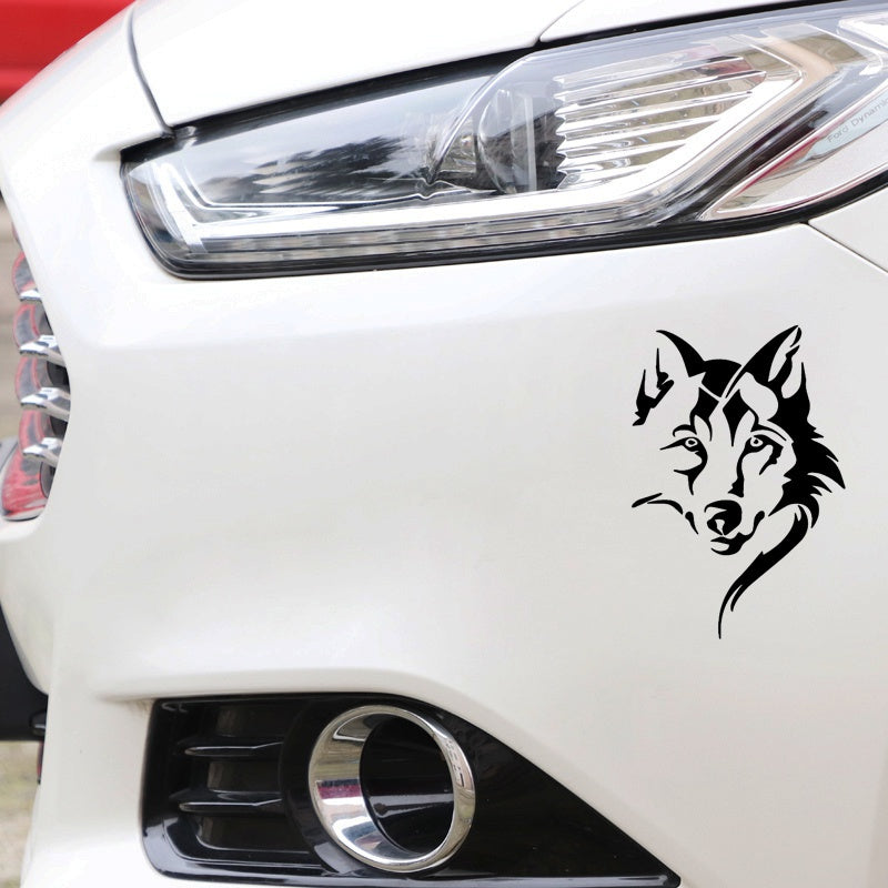 11.4cm*16.6cm Dog Decoration Car Sticker Accessories Vinyl Car Decal Waterproof Car Styling