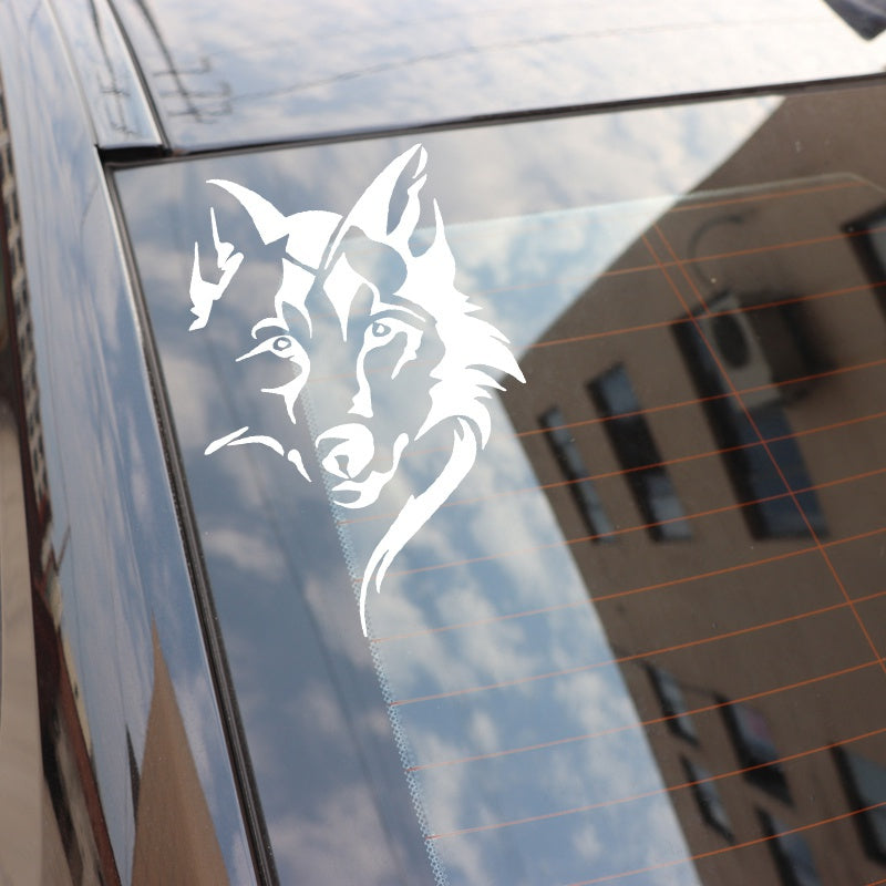 11.4cm*16.6cm Dog Decoration Car Sticker Accessories Vinyl Car Decal Waterproof Car Styling