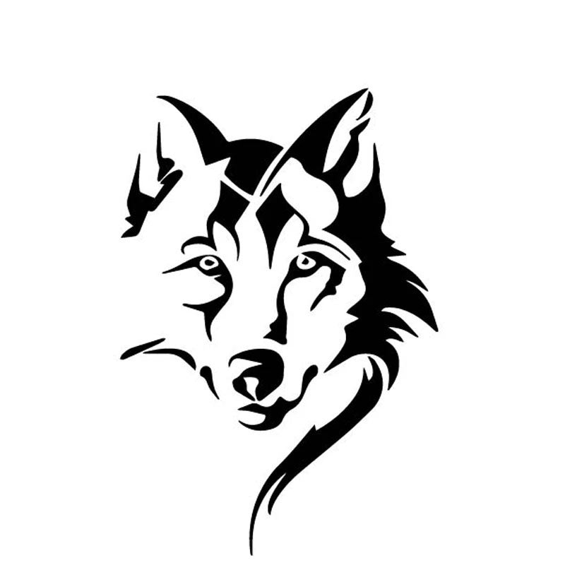 11.4cm*16.6cm Dog Decoration Car Sticker Accessories Vinyl Car Decal Waterproof Car Styling