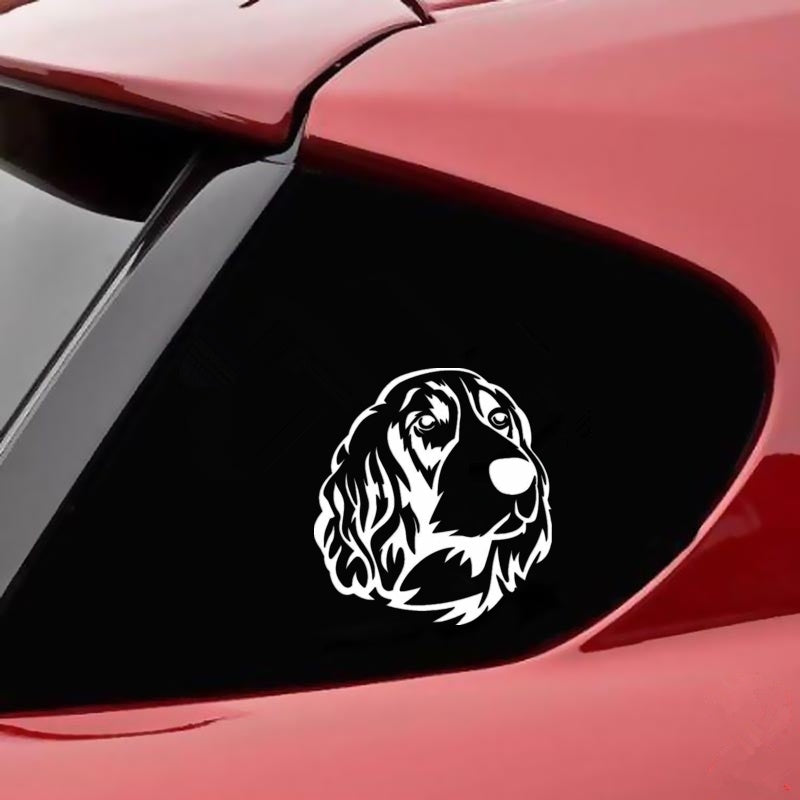 15CM*16.3CM Springer Spaniel Graphic Dog Vinyl Car Styling Car Sticker