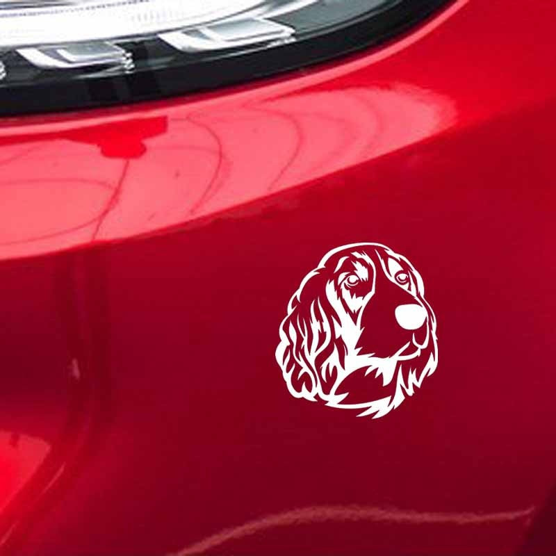 15CM*16.3CM Springer Spaniel Graphic Dog Vinyl Car Styling Car Sticker