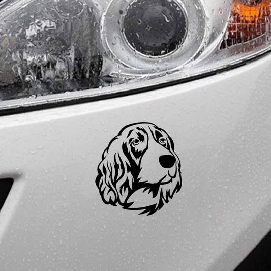15CM*16.3CM Springer Spaniel Graphic Dog Vinyl Car Styling Car Sticker