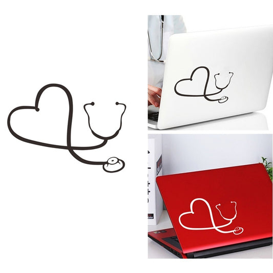 Heart Stethoscope Sticker Car Laptop Wall Vinyl Decal