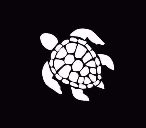 Sea Turtle Beach Hawaii Car Window Decal Truck Sticker