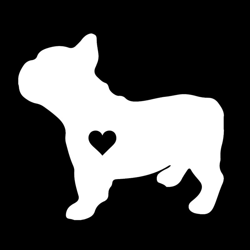 French Bulldog Decals Decoration Vinyl Animal Car Sticker