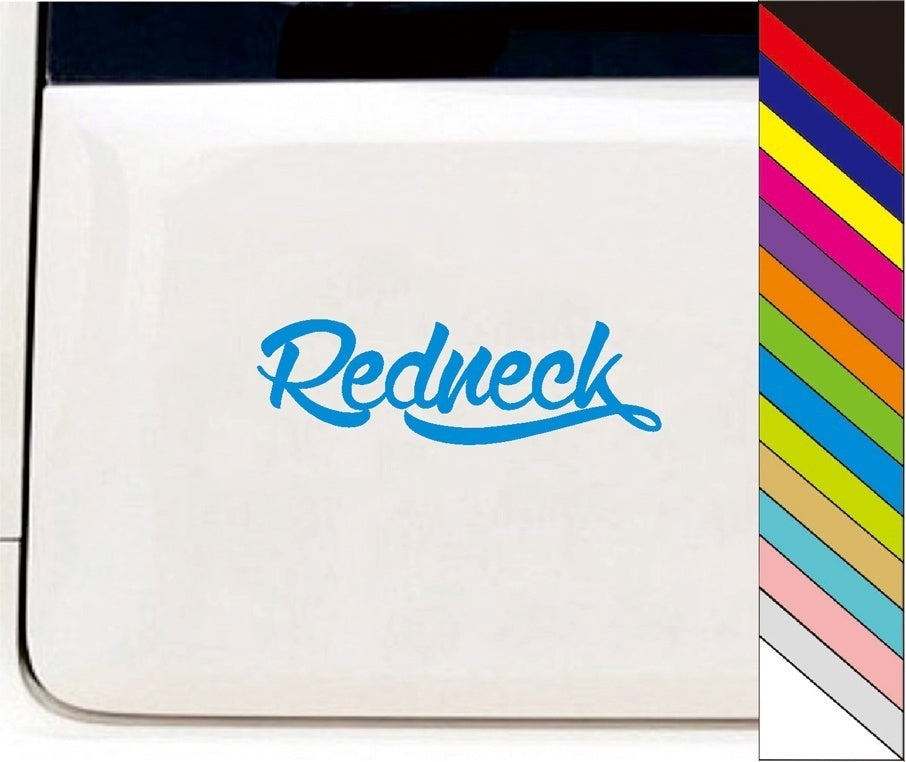 Redneck Letter Vinyl Car Bumper Decal Sticker for Wall Window Door Luggage