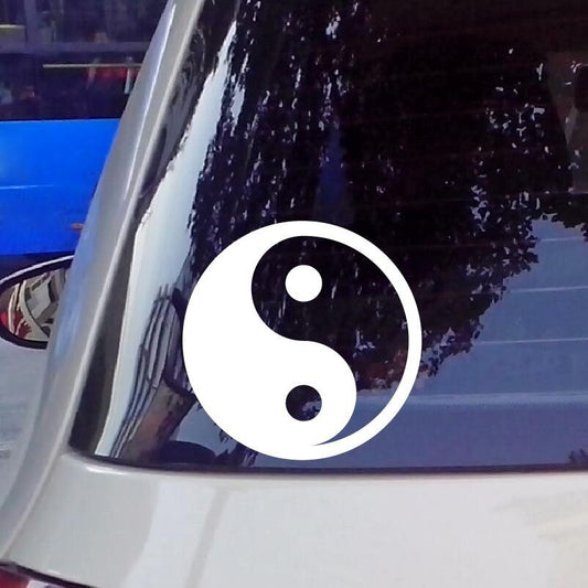 Ying Yang Car Bike Window Windscreen Body Panel Laptop Wall Decal Vinyl Sticker